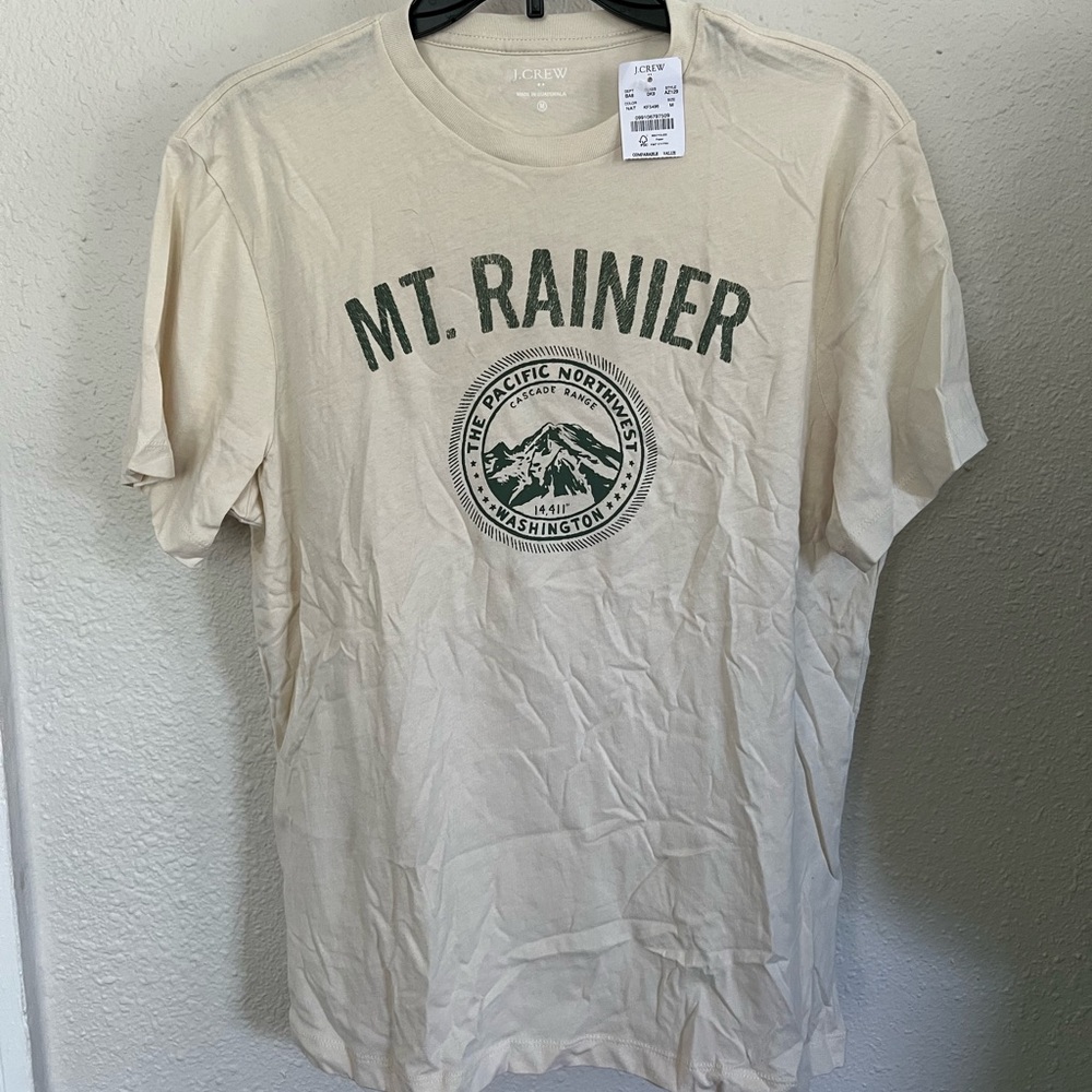 NWT J.Crew Mt. Rainier T-Shirt
